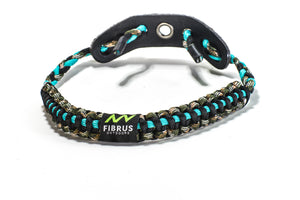 TURQUOISE - CAMO - BLACK PARACORD BOW SLING - Fibrus Outdoors