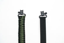 2 POINT - GUN SLING WITH 1/8" PIN SWIVEL (ARMY GREEN/BLACK) - Fibrus Outdoors