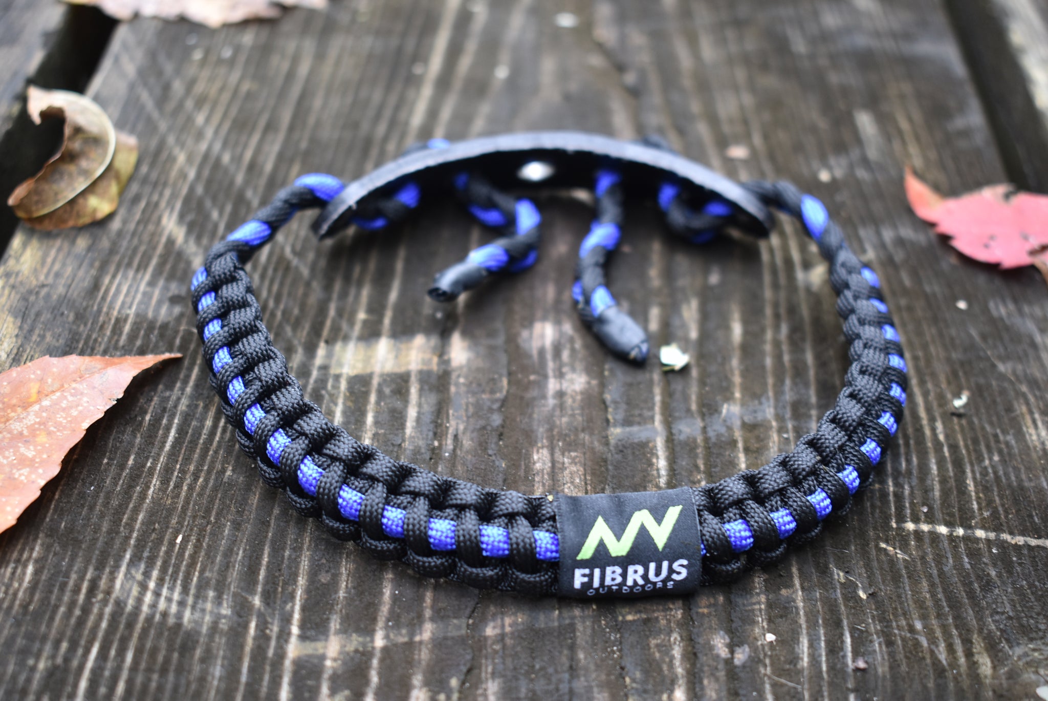 BLACK THIN BLUE LINE PARACORD BOW SLING – Fibrus Outdoors