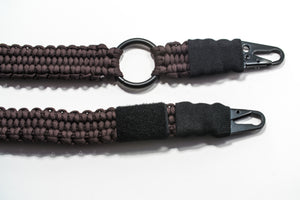 2/3 POINT - GUN SLING WITH HK CLIPS (DARK BROWN) - Fibrus Outdoors