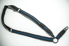 2/3 POINT - GUN SLING WITH HK CLIPS (BLACK THINE BLUE LINE) - Fibrus Outdoors